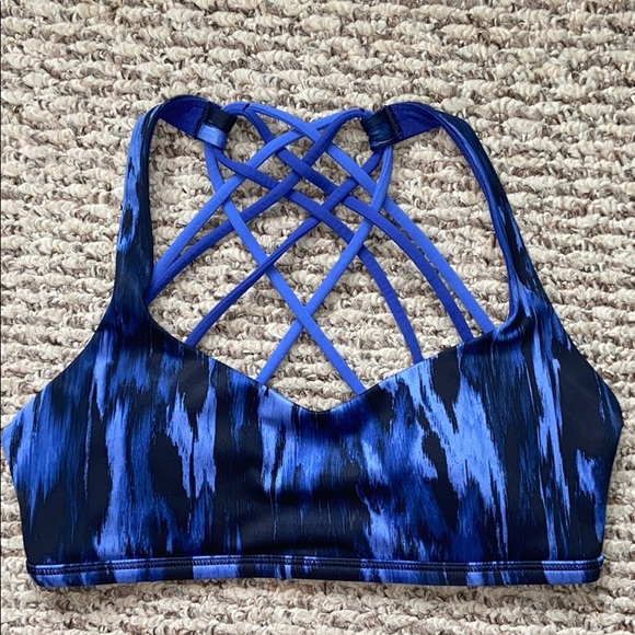 lululemon athletica Other - LULULEMON Free To Be (Wild) Bra | Black/Blue 4